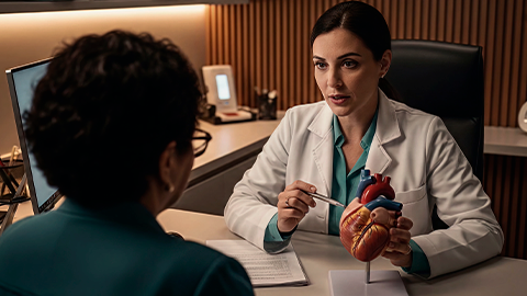 Cardiologia clínica de verdade: do coração da mulher ao algoritmo de IA — tudo integrado, tudo aplicável.