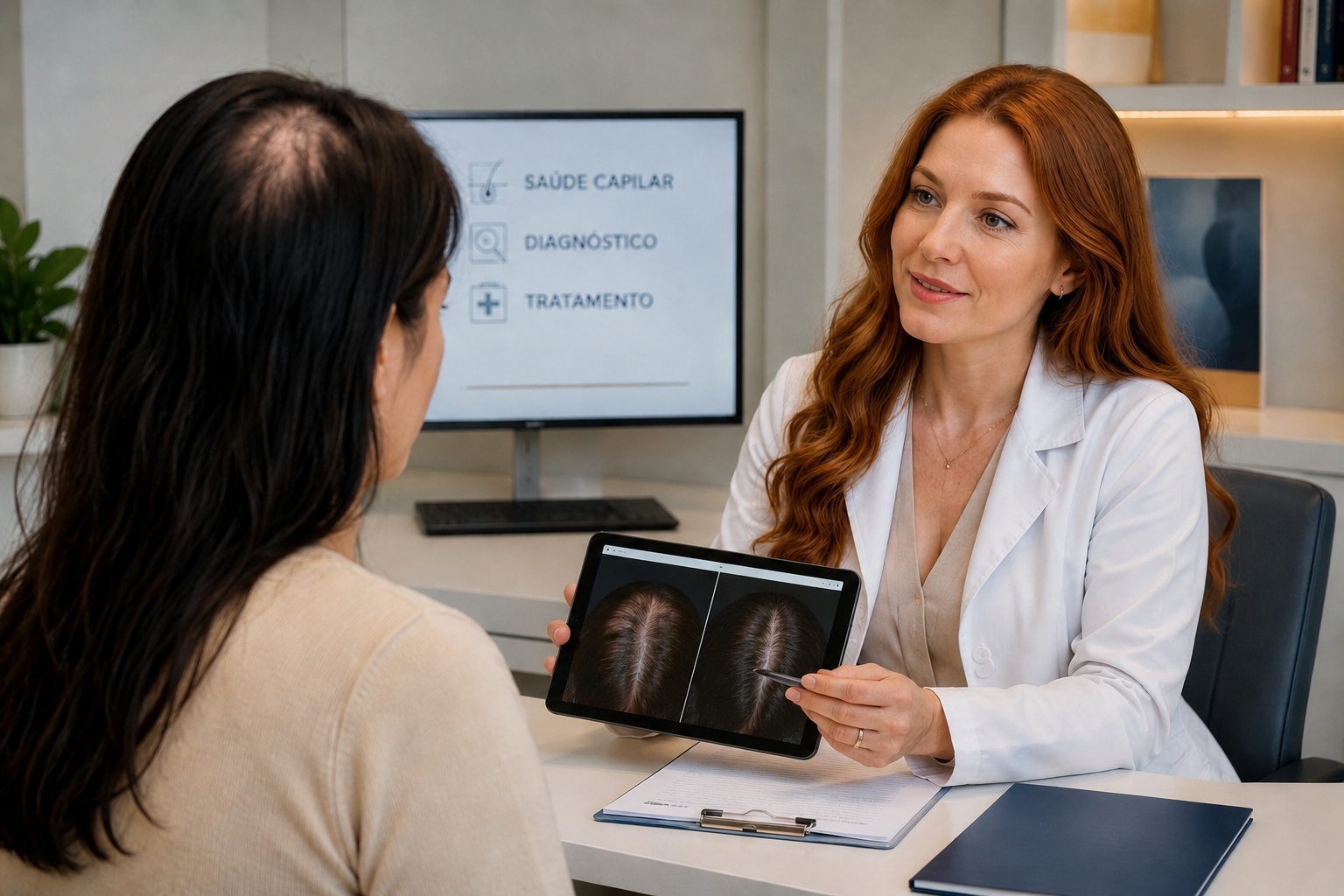 Alopecia androgenética: diagnóstico e tratamentos atuais mais eficazes