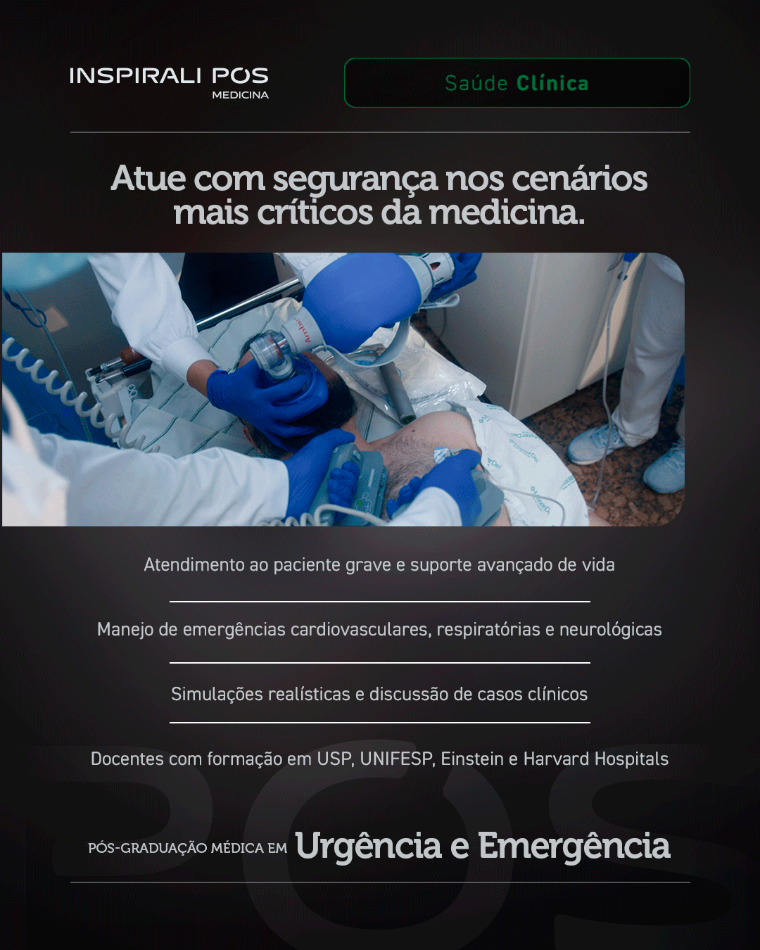 Pós graduação em Urgência e Emergência